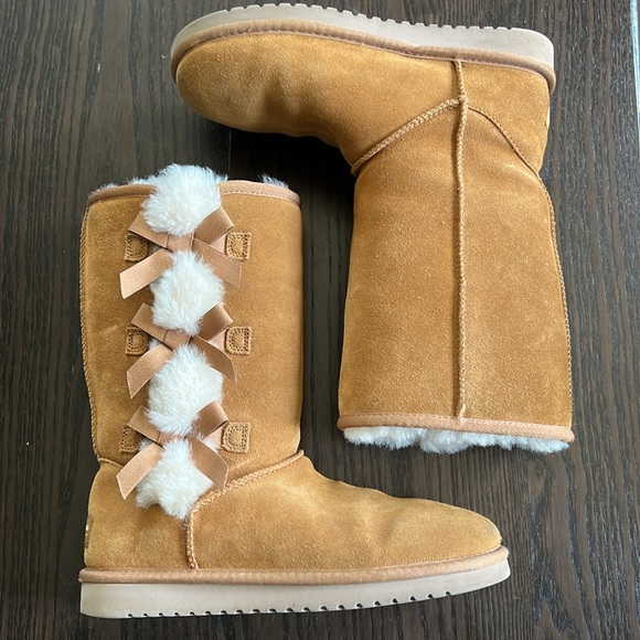 💧UGG Koolaburra Victoria boots size 8 - Picture 1 of 7